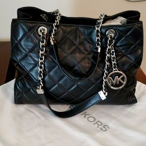 Michael Kors Susannah Black Handbag